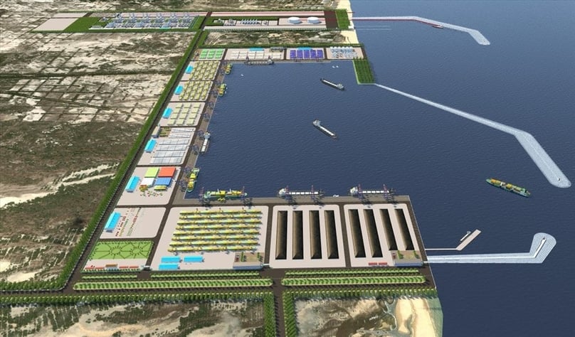 An artist’s impression of Hai Lang LNG power project in Quang Tri province, central Vietnam. Photo courtesy of Quang Tri project management unit.