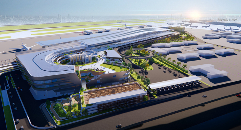 An artist’s impression of T3 at Tan Son Nhat International Airport in Ho Chi Minh City. Photo courtesy of Airports Corporation of Vietnam.