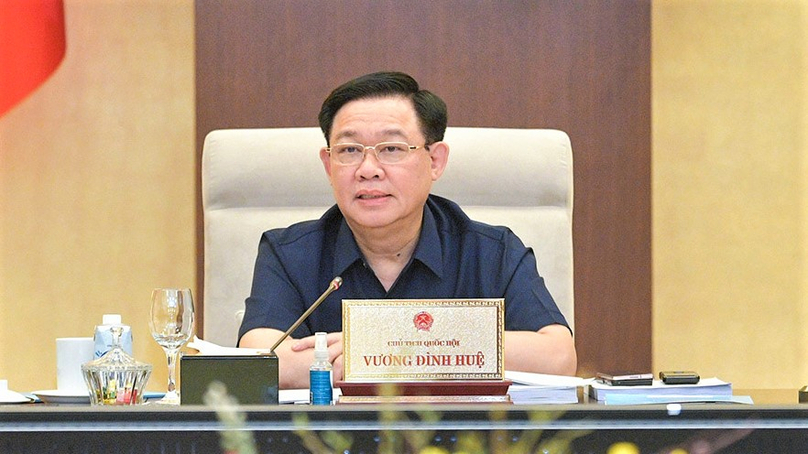 National Assembly Chairman Vuong Dinh Hue. Photo courtesy of the National Assembly.