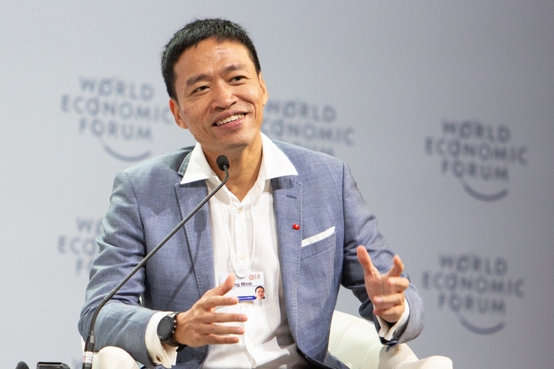 Le Hong Minh, general director and board member of VNG. Photo courtesy of the World Economic Forum.
