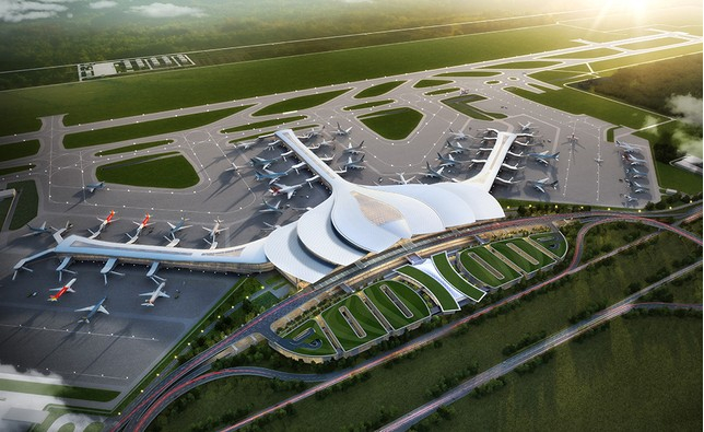An illustration of Long Thanh International Airport in Dong Nai province, southern Vietnam. Photo courtesy of Airports Corporation of Vietnam.