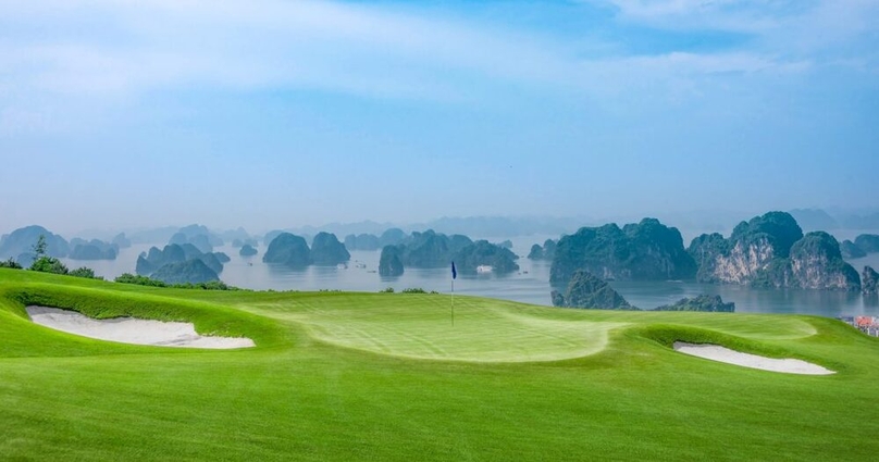 FLC golf course in Ha Long town, Quang Ninh province, northern Vietnam. Photo courtesy of FLC Group.