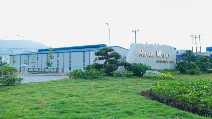 Hoang Mai I Industrial Park in Nghe An province, central Vietnam. Photo courtesy of Nghe An newspaper.
