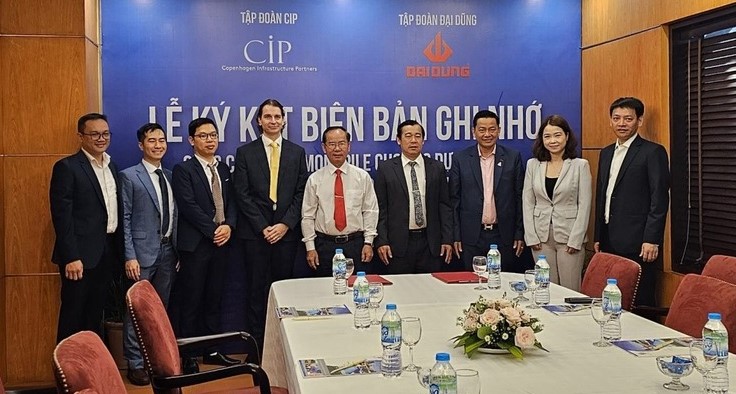 Executives of CIP and Dai Dung at the signing ceremony in Binh Thuan province, central Vietnam, August 29, 2023. Photo courtesy of Dai Dung.