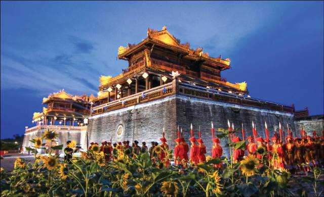 The Hue Imperial Citadel in Thua Thien-Hue province, central Vietnam. Photo courtesy of Thua-Thien-Hue newspaper. 