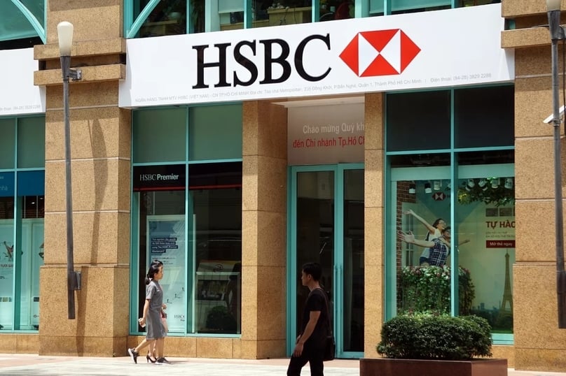 An HSBC branch in Ho Chi Minh City, southern Vietnam. Photo courtesy of the bank.