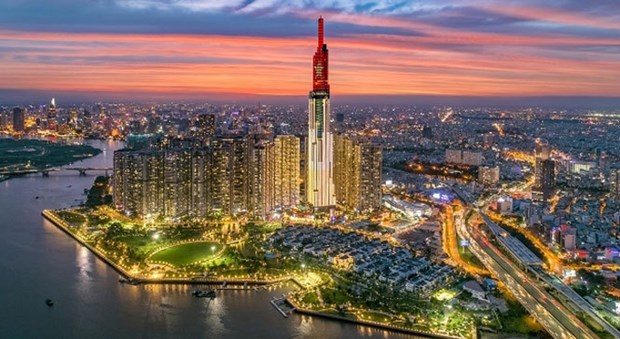 Ho Chi Minh City skyline. Photo courtesy of VNA 