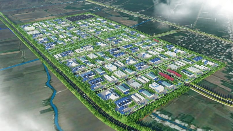 An illustration of VSIP Can Tho in Can Tho city, Vietnam's Mekong Delta. Photo courtesy of VSIP.