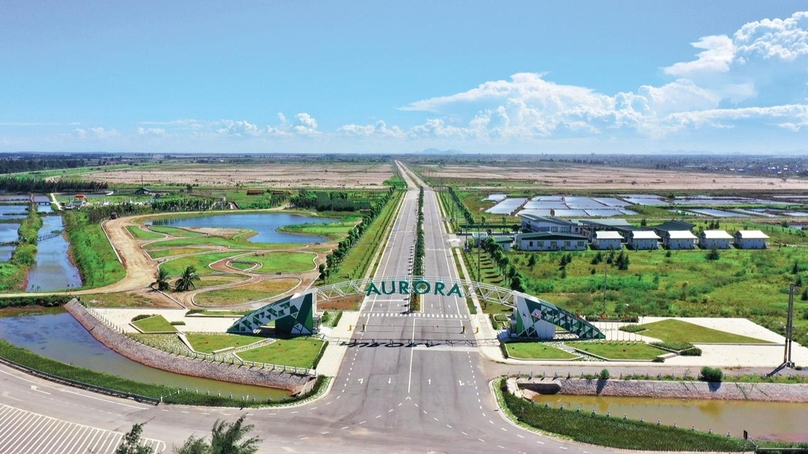 Aurora Industrial Park in Nam Dinh province, northern Vietnam specifically serves the apparel and textile sector. Photo courtesy of Aurora Industrial Park.