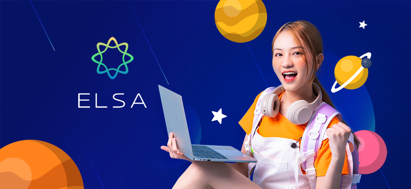 Elsa, an AI-powered English learning application developed by Vietnamese language and education expert Dinh Hong Vu. Photo courtesy of Zalo.