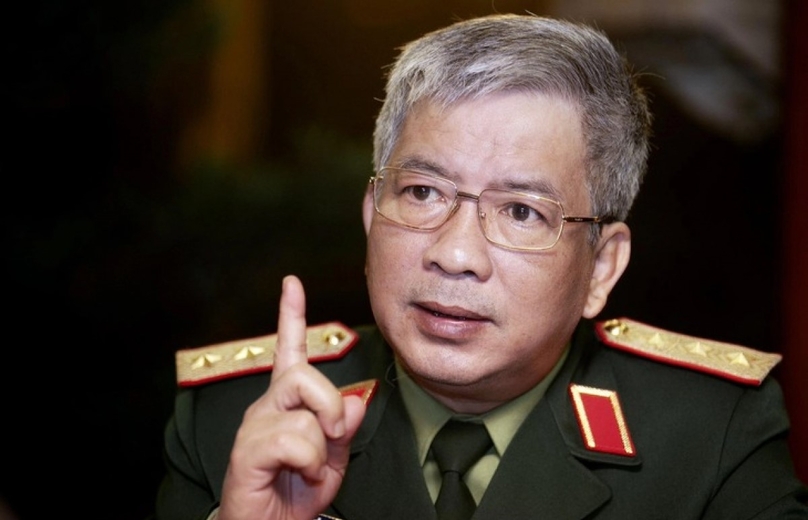 Former Deputy Minister of National Defense and military intelligence chief Nguyen Chi Vinh. Photo courtesy of Youth newspaper.