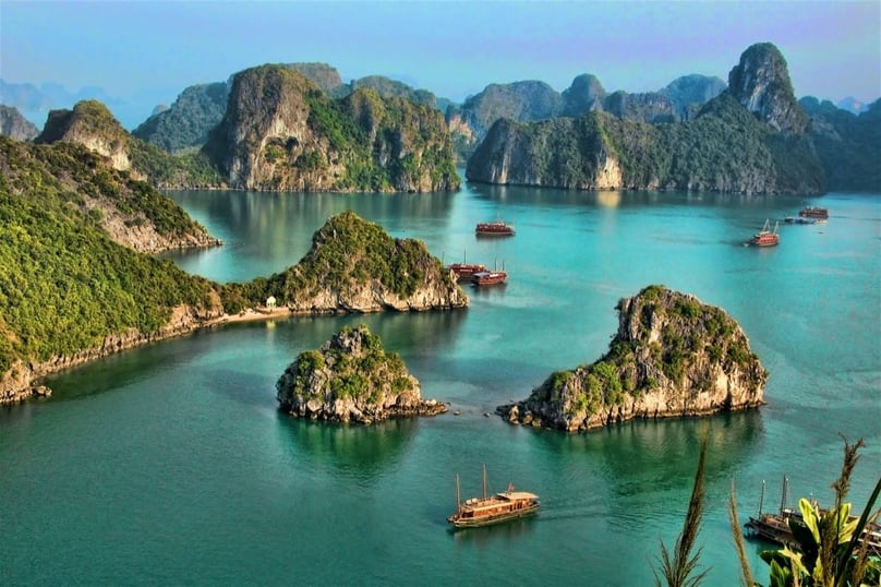 A view of Ha Long Bay in Quang Ninh province, northern Vietnam. Photo courtesy of Vietnam News Agency.