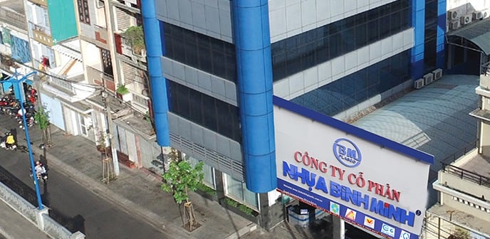 The headquarters of Binh Minh Plastics JSC in Ho Chi Minh City, southern Vietnam. Photo courtesy of the company.