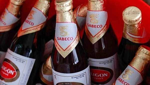 Saigon Beer bottles of Sabeco. Photo courtesy of the company.