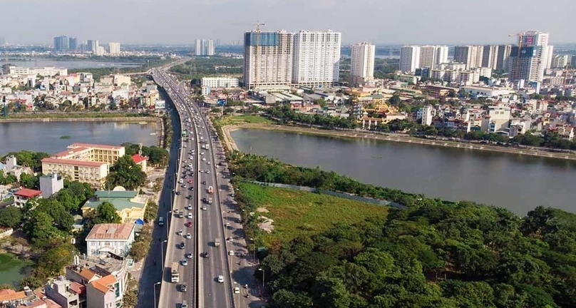 A corner of Hoang Liet ward, Hoang Mai district, Hanoi. Photo courtesy of VietNamNet.