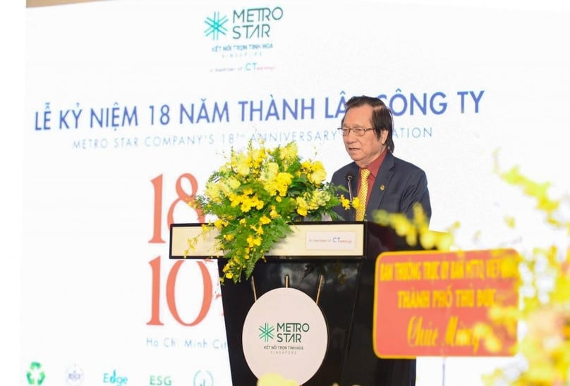 Metro Star chairman Vu Hong Quang. Photo courtesy of the firm.