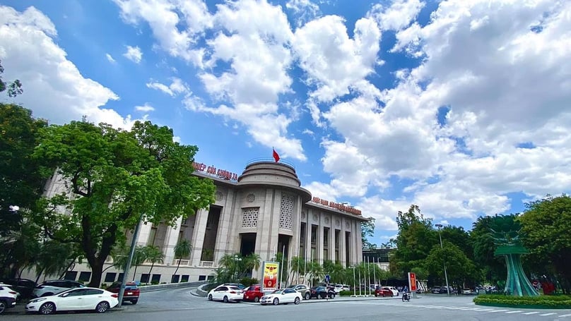 The State Bank of Vietnam's headquaters in Hanoi. Photo courtesy of the government news portal.