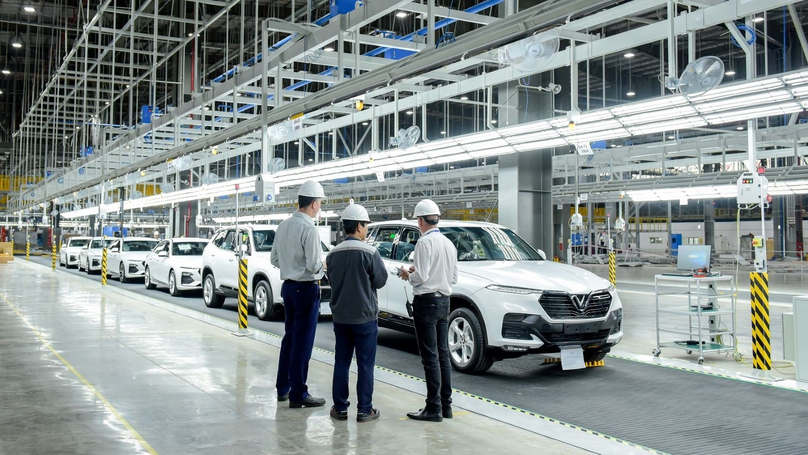 Automaker VinFast's factory in Hai Phong city, northern Vietnam. Photo courtesy of VinFast.