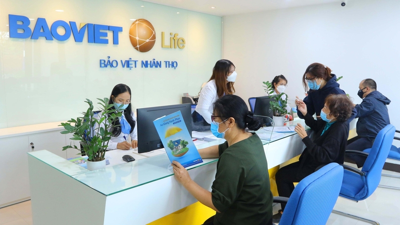 An office of Vietnam's top insurer Baoviet Life in Thu Duc city, Ho Chi Minh City. Photo courtesy of the insurer.