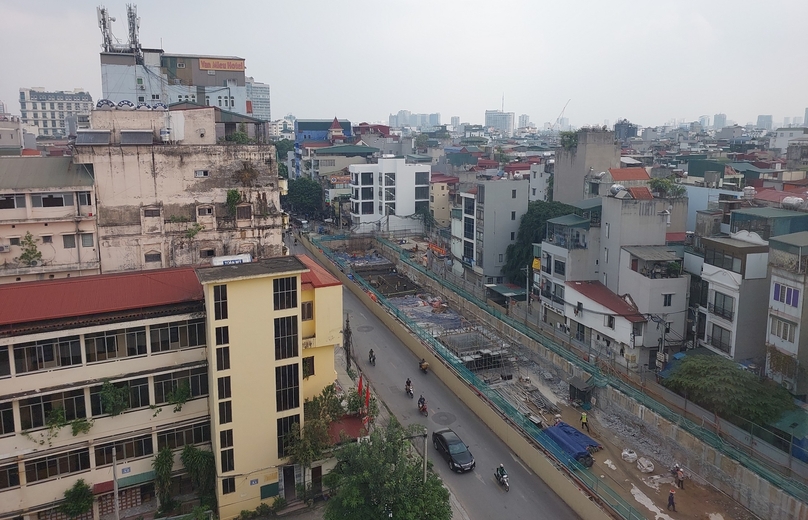Downtown Dong Da district, Hanoi. Photo by The Investor/Minh Tuan.