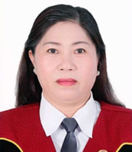 Nguyen Tuyet Suong, deputy chief judge of Binh Minh town court in Vinh Long Province, northern Vietnam. Photo courtesy of Vinh Long Provincial People's Court's news portal.