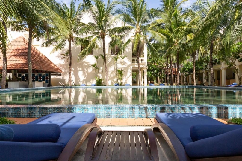 A view of Four Seasons Resort The Nam Hai in Hoi An ancient town, central Vietnam. Photo courtesy of the resort.