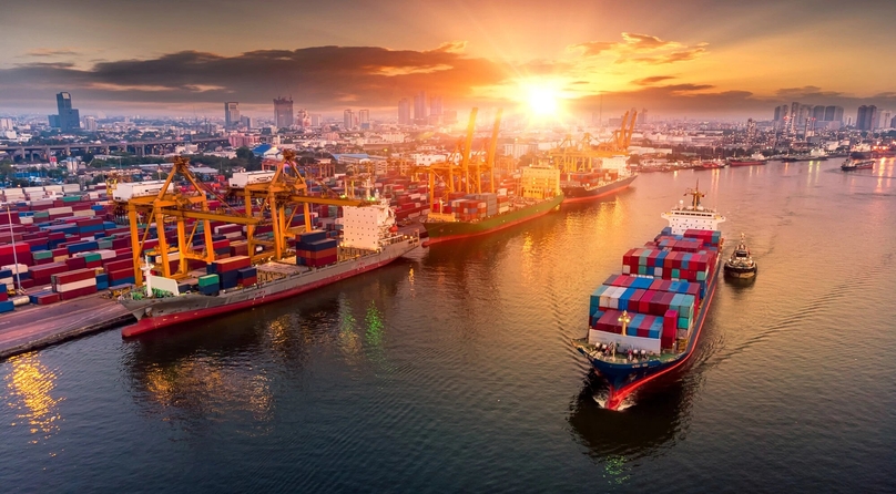 Vietnam's exports are expected to rebound after a fall in the first eight months of 2023. Photo courtesy of VCCI.