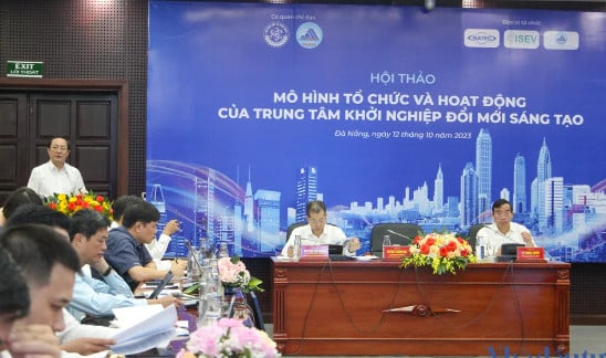 A conference on innovative startups held in Danang, October 12, 2023. Photo by The Investor/Thanh Van.