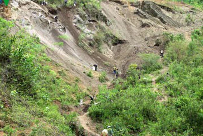 Dong Pao rare earth mine in Lai Chau province, northwestern Vietnam. Photo courtesy of Vietnam Television.