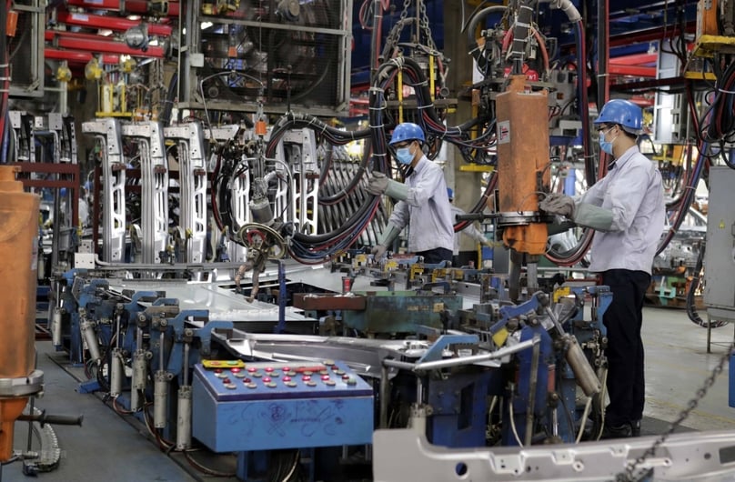 Ford factory in Hai Duong province, northern Vietnam. Photo courtesy of the Vietnam News Agency.