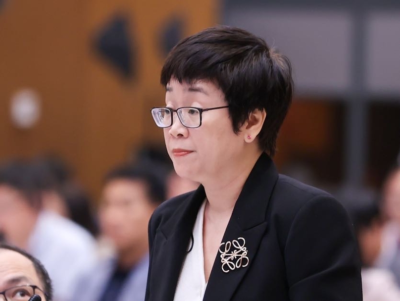 Lai Minh Thuy, head of trade and treasury solutions at Citibank Vietnam. Photo courtesy of the government's news portal.