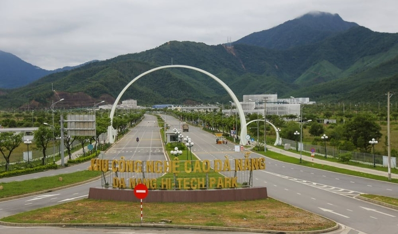 The Danang Hi-tech Park in Danang city, central Vietnam. Photo courtesy of Lao Dong Thu Do (Capital City Labor) newspaper.