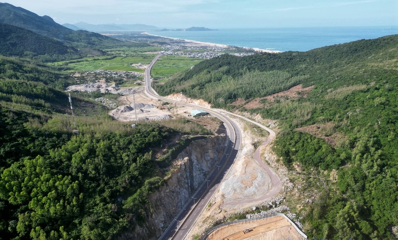 The location of Project No. 2 (2-1) and Project No. 2 (2-2) in the Nhon Ly-Cat Hai beach tourist area, Quy Nhon town, Binh Dinh province, south central Vietnam. Photo by The Investor/Nguyen Tri.
