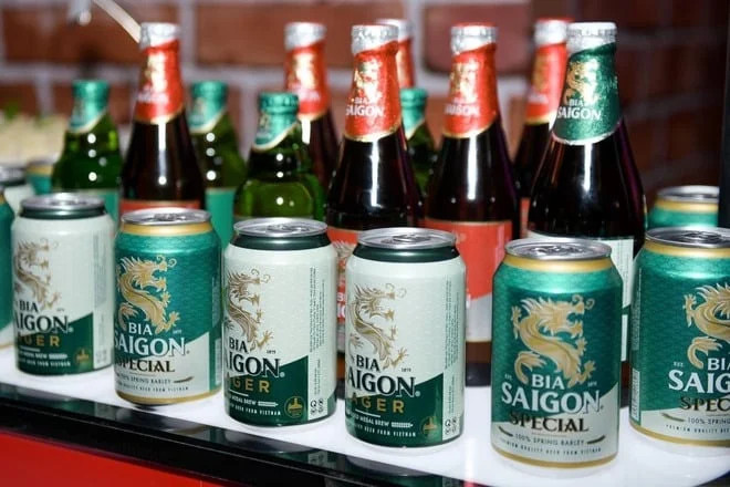 Saigon Beer - a product of Sabeco. Photo courtesy of the company.