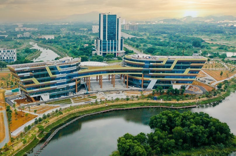 A view of the NIC at  the Hoa Lac Hi-Tech Park. Photo by The Investor/Trong Hieu.