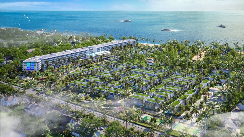 A perspective view of BCG Land's Malibu Hoi An project. Photo courtesy of the company.