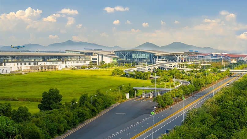 A view of Noi Bai International Airport on the outskirts of Hanoi. Photo courtesy of the airport.