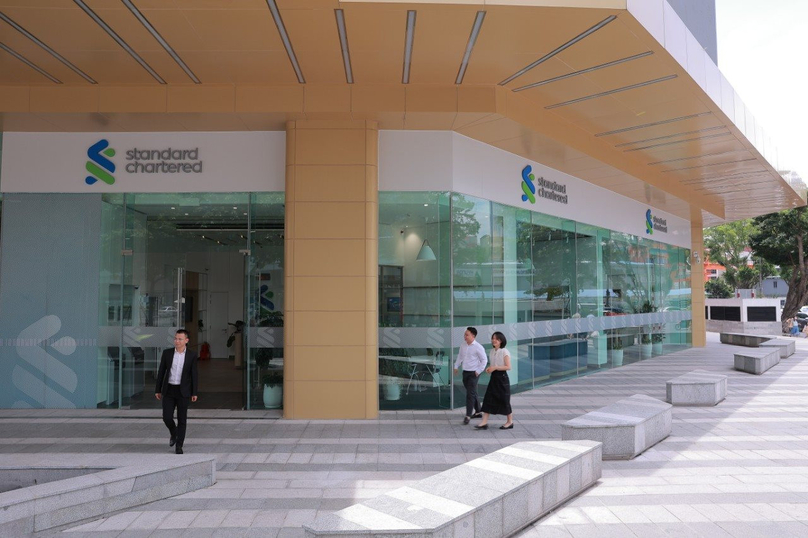 An office of Standard Chartered in Vietnam. Photo courtesy of the bank. 