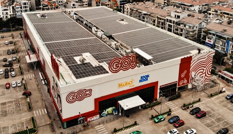 A facility of Thailand’s major retailer Central Retail in the northern province of Quang Ninh with an 11-MW rooftop solar system installed by Norsk Solar. Photo courtesy of Norsk Solar.