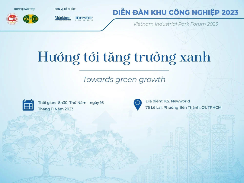 The Investor will hold the Vietnam Industrial Park Forum 2023 in Ho Chi Minh City on November 16, 2023. Photo by The Investor.