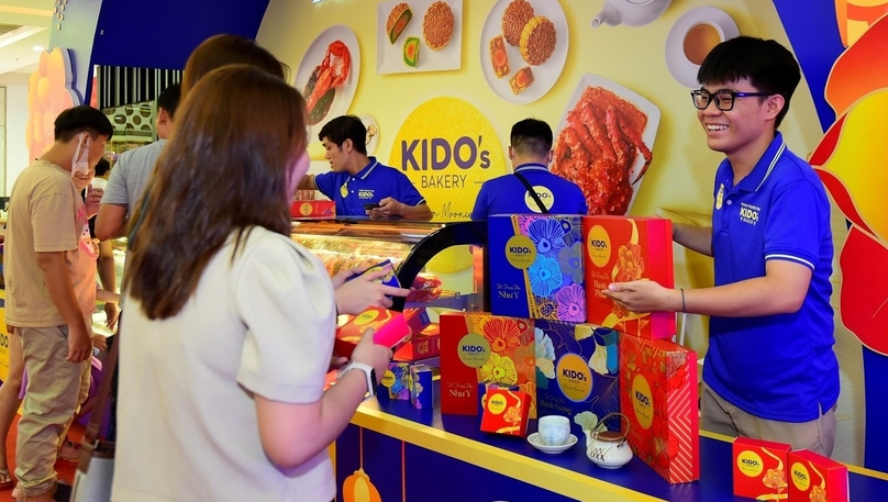 Kido Group records net profit of VND673 billion ($27.7 million) in the first nine months of the year, double the same period last year. Photo courtesy of the company.