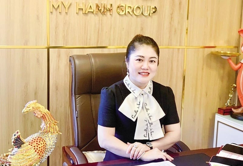 Pham My Hanh, chairwoman of My Hanh Group JSC. Photo courtesy of An ninh thu do (Capital Security) newspaper.