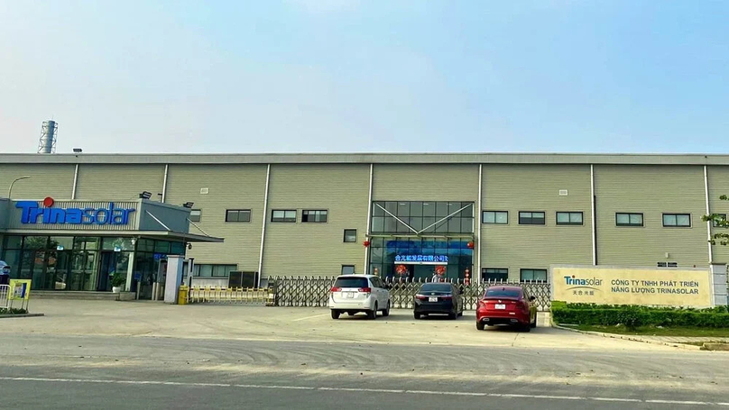 China's Trina Solar Co., Ltd. has invested in a $275 million project in Yen Binh Industrial Park, Thai Nguyen province, northern Vietnam. Photo courtesy of the company.