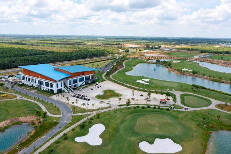 The Royal Long An Golf & Villas project in Long An province, southern Vietnam. Photo courtesy of Royal Long An.