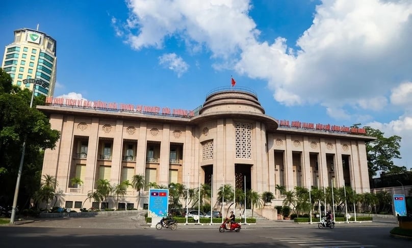 The State Bank of Vietnam's headquarters in Hanoi. Photo by The Investor/Trong Hieu.