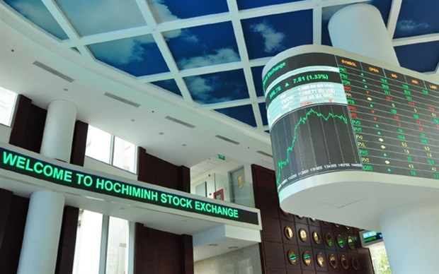  Inside the Ho Chi Minh Stock Exchange building. Photo courtesy by Vietnam Financial Review.