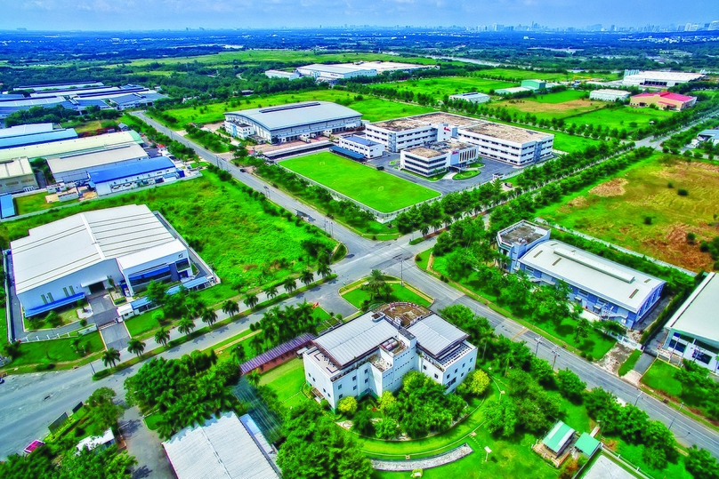 Long Hau Eco-Industrial Park developed by Long Hau JSC. Photo courtesy of the company. 