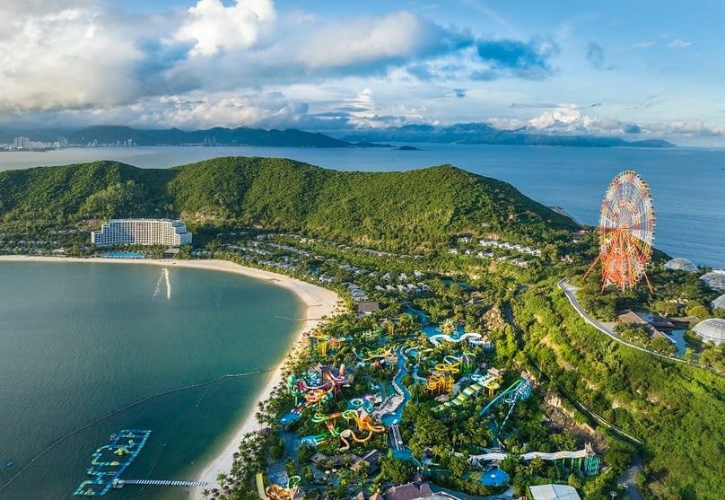 Vinpearl Nha Trang tourist area in Khanh Hoa province, south-central Vietnam. Photo courtesy of Vingroup.