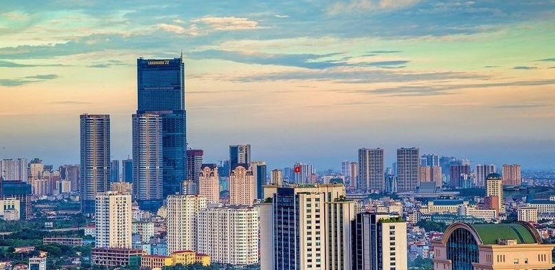 High-rise buildings in Hanoi, northern Vietnam. Photo courtesy of Skyscraper Center.