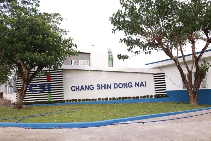 The factory of Chang Shin Vietnam Co., Ltd. in Dong Nai province, southern Vietnam. Photo courtesy of the company.